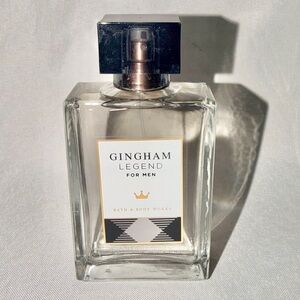 Bath & Body Works Mens Gingham Legend Cologne